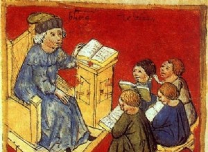 What did children learn at school in the days of Charlemagne? 