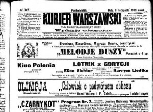 11 ноября 1918 г. – о чем писали польские газеты, когда Республика Польша восстанавливала свою независимость? 