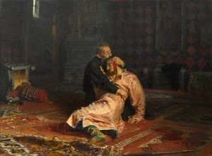 Ivan IV the Terrible - a psychopath and cruel man who murdered his own son 