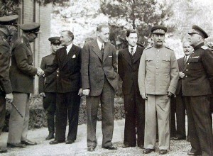 Conference in Tehran. The first meeting of the Big Three. 