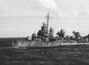 USS O Bannon - a destroyer that used ... potatoes to sink a Japanese submarine! 