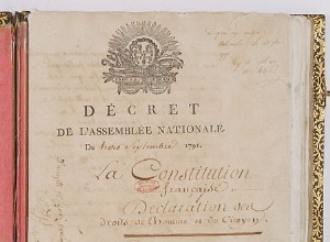 Primera Constitución francesa 