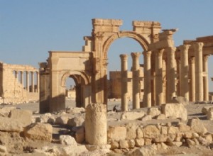 Daesh blew up the Arc de Triomphe in Palmyra 