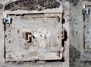 El templo de Bel completamente destruido por Daesh en Palmira 