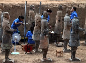 중국의 문화외교에는 고고학 발굴도 포함됩니다 