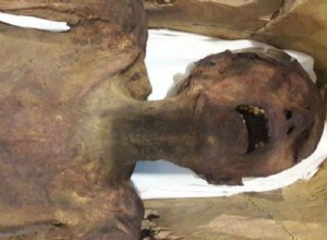 The mysterious screaming mummy is exposed for the first time to the general public! 