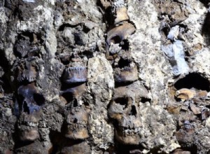 New series of Aztec skulls discovered in central Mexico City 