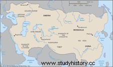 Golden Horde | ancient division, Mongol Empire 