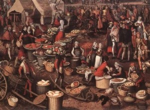 Market and Shops in the Middle Ages 