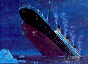 Sinking Titanic, New Theory:Was it the Moon s Fault? 