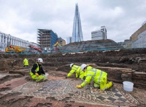 Un extraordinario mosaico romano descubierto en Londres 