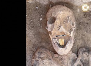 A 2,000-year-old mummy with a golden tongue was discovered in Egypt 