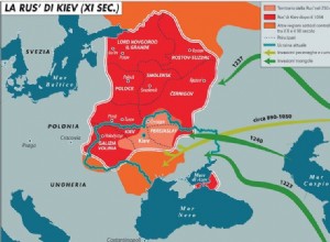 РУСЬ ДИ КИЕВ, Древнейшее СЛАВЯНО-ВОСТОЧНОЕ государство, созданное варягами 