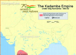 Kadamba Dynasty of Banavasi (345-540 AD) 