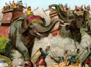 War elephants and flaming pigs... Ancient  tanks  and  anti-tanks ! 