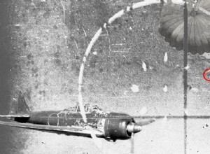 The absolutely incredible of air warfare… Parachute and a gun 