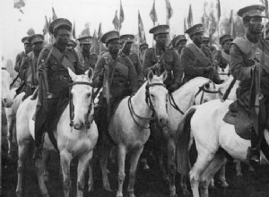 Ethiopia 1936:Haile Selassie s guards fiercely fight the Italians (vid.) 