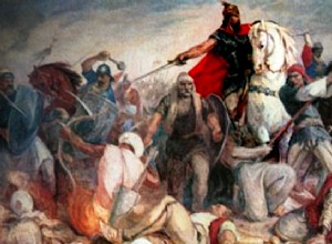 Battle of ALBOULENA:The great massacre of the Turks by Kastriotis 