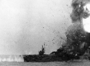 At a depth of 4,736 m, the aircraft carrier St. Lo, victim of Kamikaze (PHOTO) 