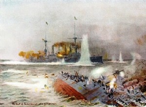 El crucero Scharnhorst encontrado 104 años después de hundirse (vid.) 